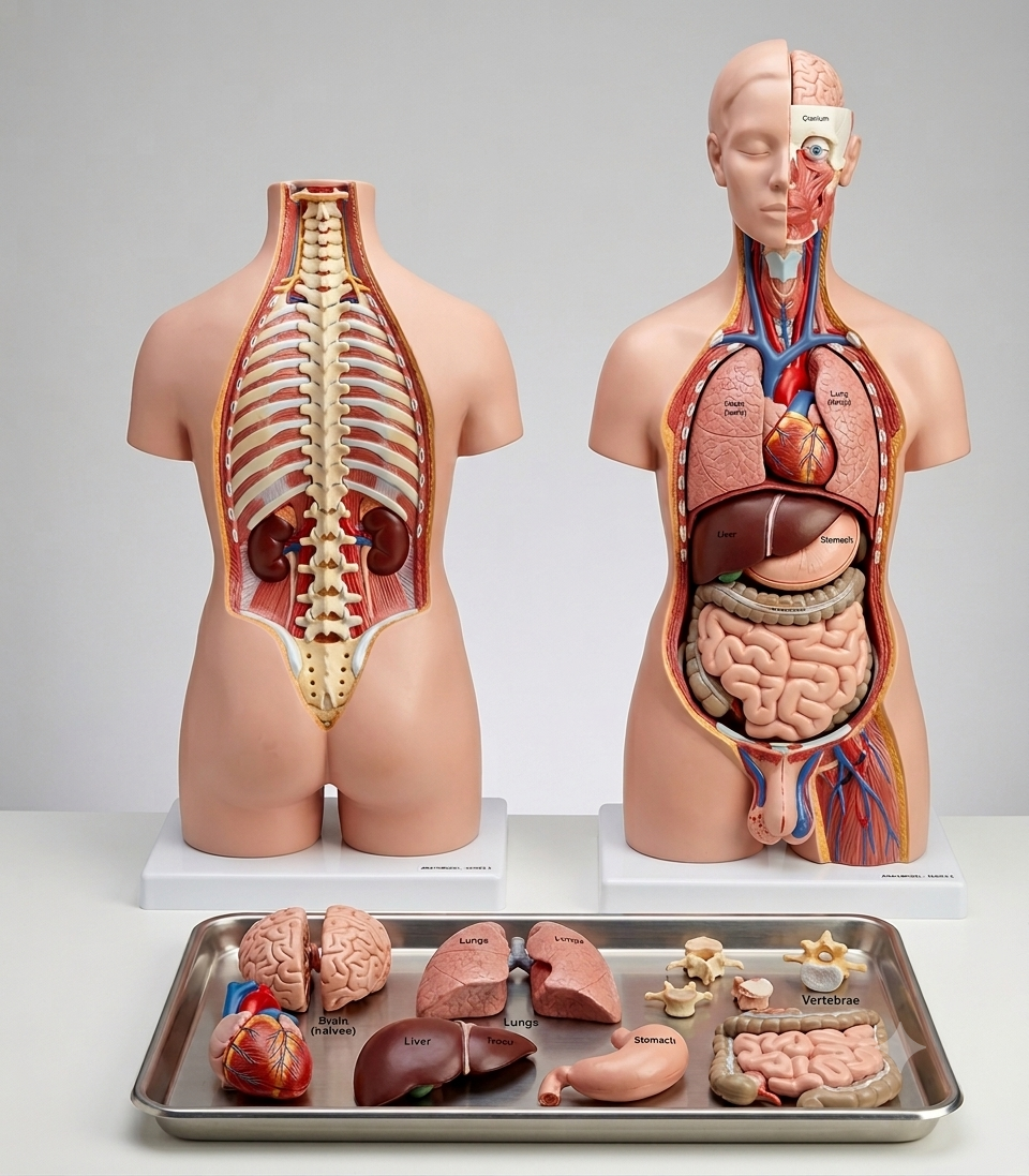 UNISEX TORSO – 23 PARTS