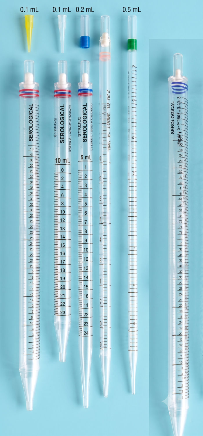 Pipettes, Measuring, Graduated, Serological